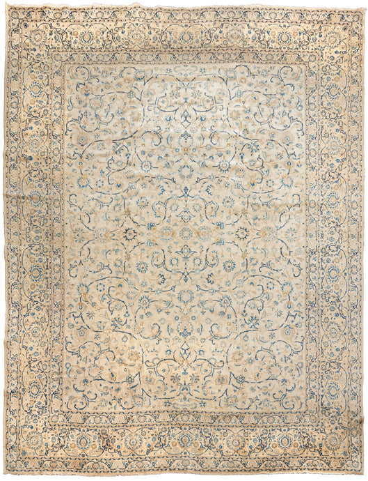 Mid Century Keshan - 11'1 x 14'2