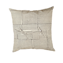 Desert Dunes Hand Block Print Pillow - 20" x 20"
