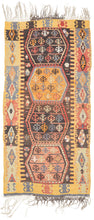 Turkish Malatalya Kilim - 3'4 x 7'