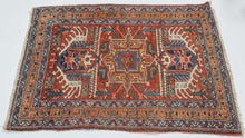 Karaja Patterned Heriz Rug - 2’8 x 3'8