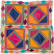 Chakla are square appliqué textiles from a broad region stretching from Gujarat and Rajasthan in India to the Multan region of present-day Pakistan. Used as wall hangings, table coverings, and ceremonial textiles, they also formed an important part of a young woman’s dowry in communities such as the Banjara, where they were displayed during wedding celebrations. More than decorative objects, chakla reflect the rich artistic traditions and communal life of the region.