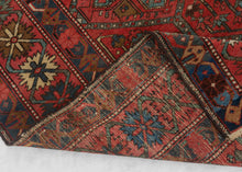 Antique Persian Bakhtiari - 6'4 x 9'7