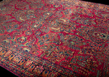 Persian Painted Sarouk Rug - 8' x 10'4