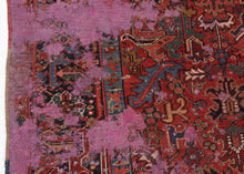 Overdyed Heriz Rug - 8' x 10'6