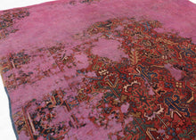 Overdyed Heriz Rug - 8' x 10'6