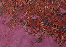 Overdyed Heriz Rug - 8' x 10'6