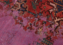 Overdyed Heriz Rug - 8' x 10'6