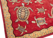 Turtle Rug - 5'1 x 7'4