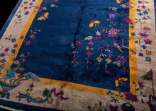 Antique Chinese Deco Rug - 5'11 x 8'10