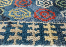 Mid Century Swedish Rya - 3'9 x 7'2