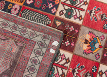 Mid Century Bakhtiari Garden Rug - 5'1 x 6'7