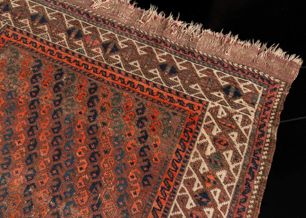 Antique Baluch Boteh Rug - 3'2 x 5'10 – HEIRLOOM