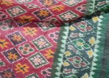 Vintage Silk Sari - 3'7 x 16'