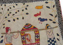 Antique Nakshi Kantha - 1' x 1'1