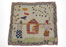 Antique Nakshi Kantha - 1' x 1'1