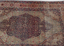 19th Century Lavar Kerman - 4'3 x 6'4