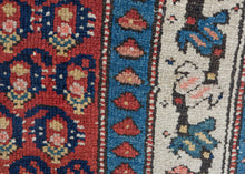 Antique Kurdish Rug - 4'6 x 7'2