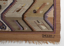 Signed Peruvian Tapestry - 4'1 x 4'1