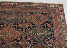 Antique Afshar Rug - 5'1 x 6'1
