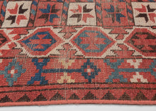 Antique Beshir Turkmen Rug - 6'3 x 7'11