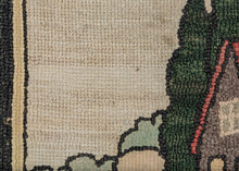 Antique American Hooked Rug - 2' x 3'2