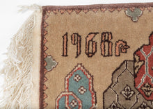 1968 Vintage Armenian Mat - 1'6 x 2'10