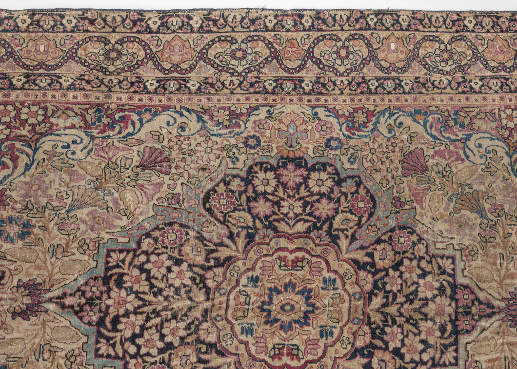 19th Century Lavar Kerman Rug - 4'6 x 6'3 – HEIRLOOM