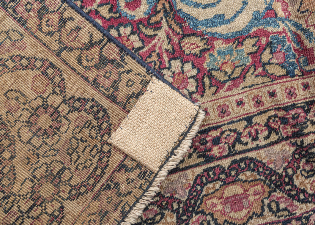 19th Century Antique Bergama Rug - 3'4 x 3'6 – HEIRLOOM