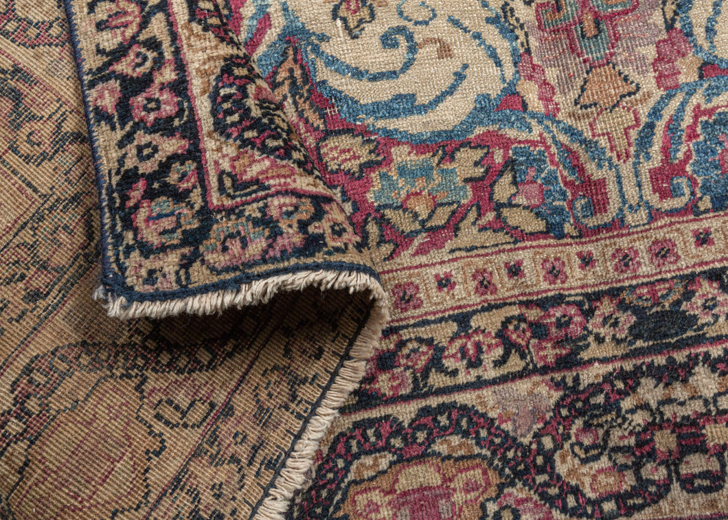 19th Century Antique Bergama Rug - 3'4 x 3'6 – HEIRLOOM