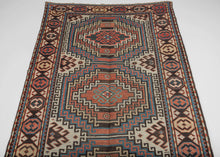 Antique Caucasian Kazak Rug - 3'10 x 6'4