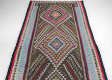 Contemporary Persian Kilim - 3'3 x 9'