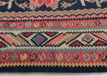 Mid Century Bidjar Kilim - 4'7 x 7'5