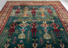 Graphic Figural Rug - 9' x 12'