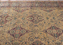 Antique Lavar Kerman Rug - 8'10 x 10'10