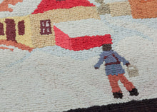 Quebec Hooked Rug - 1' x 1'10