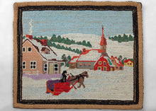 Quebec Hooked Rug - 1' x 1'10