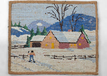 Quebec Hooked Rug - 1' x 1'10