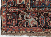 Antique Khamseh Rug - 4'10 x 6'3