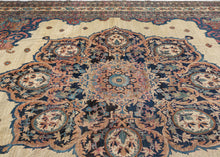 Antique Lavar Kerman - 10'5 x 14'9