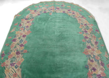 Oval Chinese Deco Rug - 5' x 7'8"