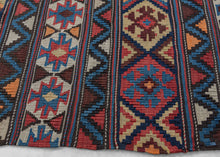 Antique Caucasian Shirvan Kilim Rug - 6'3 x 9'5