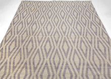 Contemporary Indian Dhurrie Rug - 6' x 9'