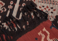 East Sumbanese Hinggi Kombu Ikat Textile - 2' x 7'5