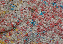 Crocheted Bread Bags Oval Rug - 1'10 x 2'5
