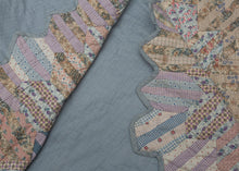 Vintage Hexagonal N American Quilt - 5'4 x 5'6