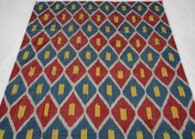 Silk Uzbek Ikat - 4'11 x 6'7