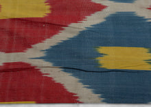 Silk Uzbek Ikat - 4'11 x 6'7