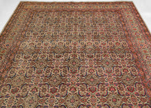 Mid Century Persian Tabriz Rug - 7'10 x 9