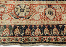 Antique Silk Tabriz - 3'10 x 6'5