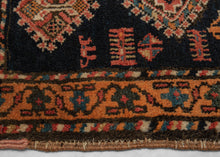 Vintage Qashqa'i Bag Face - 1'7 x 1'10